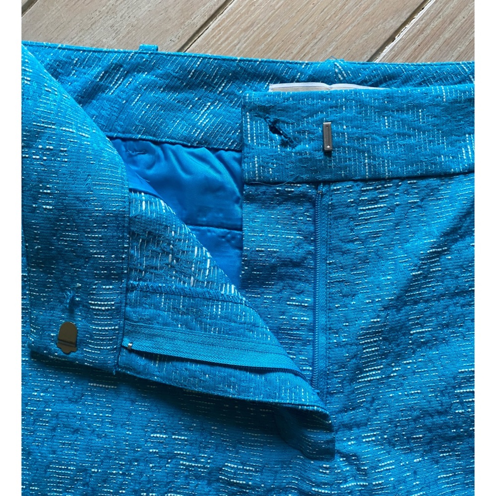 NWT Michael Michael Kors Blue Dress Shorts - 8 - Picture 3 of 9